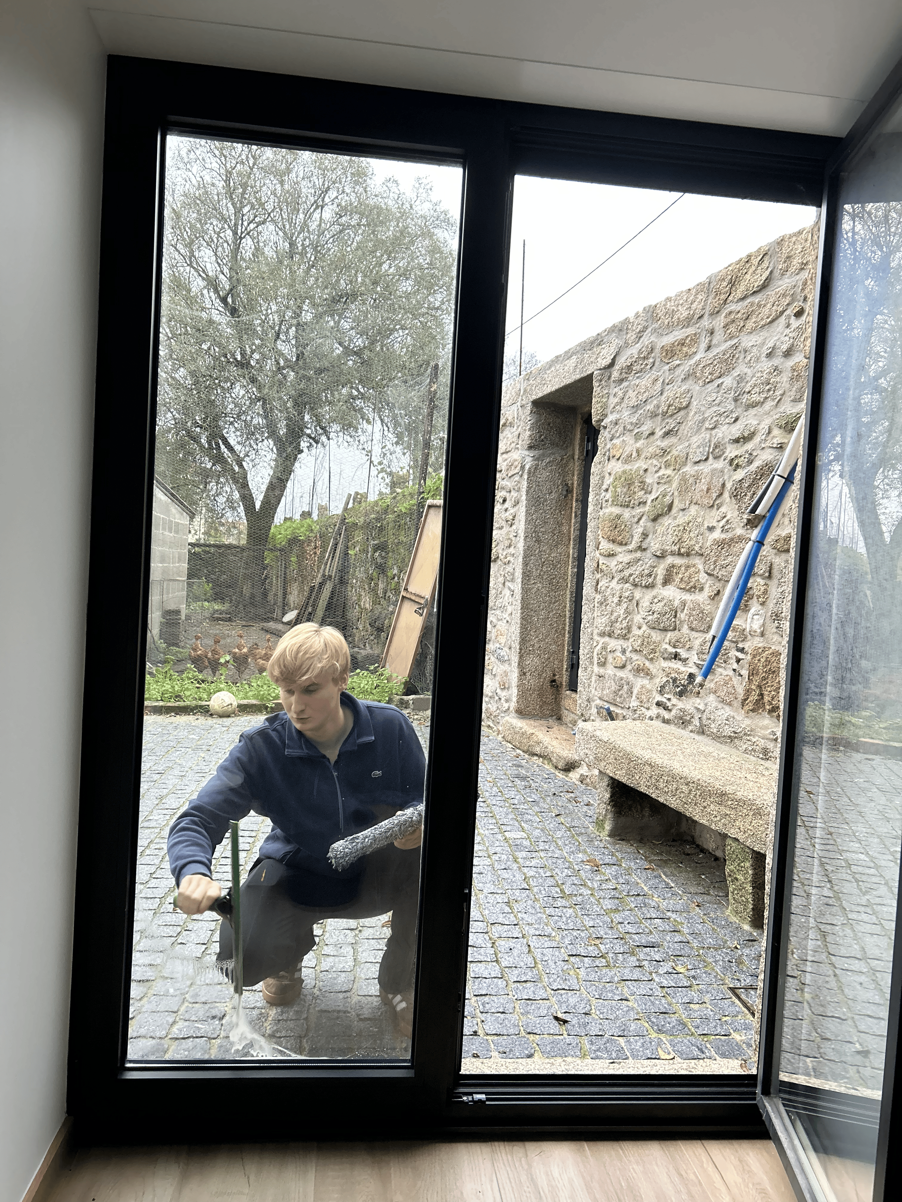 Vorher Nachher Fensterreinigung - Conceição Parente 1